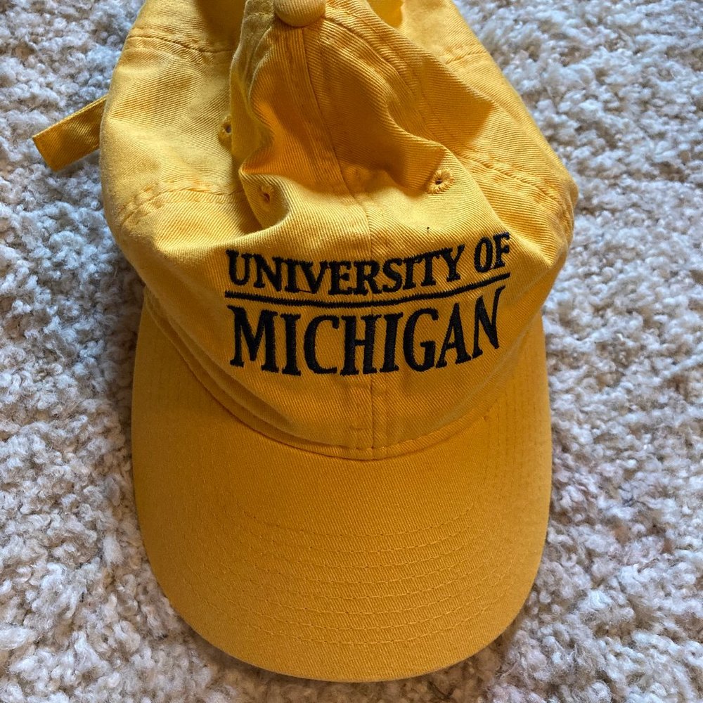 Michigan Wolverines Adidas Adjustable Hat